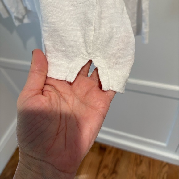 Caslon White Hooded t-shirt | XL - Picture 3 of 11